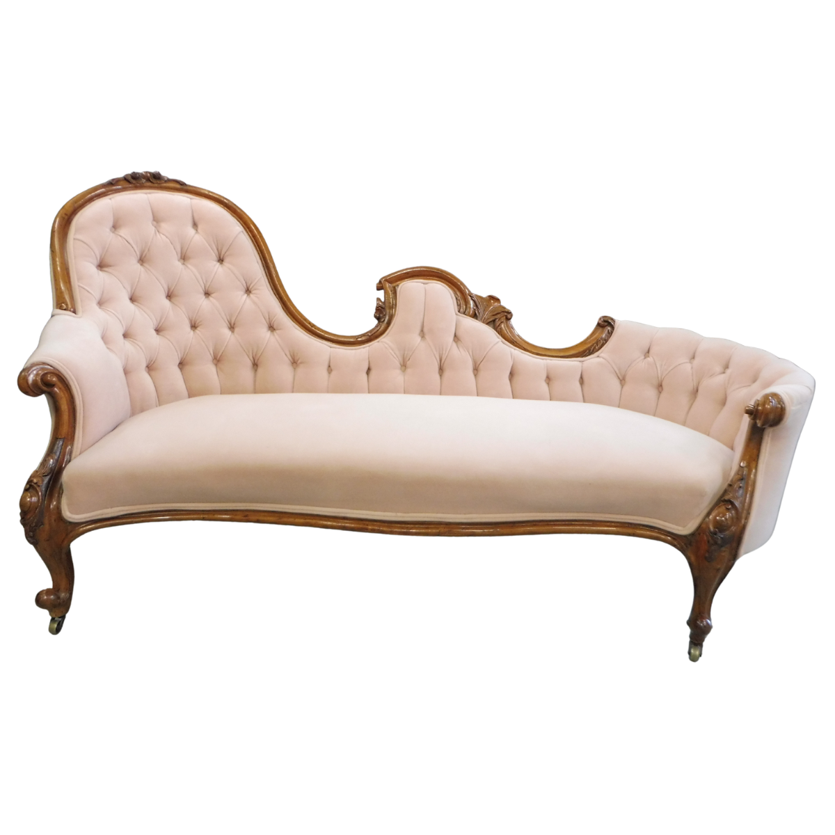Victorian Chaise Lounge and Gentlemen's Chair