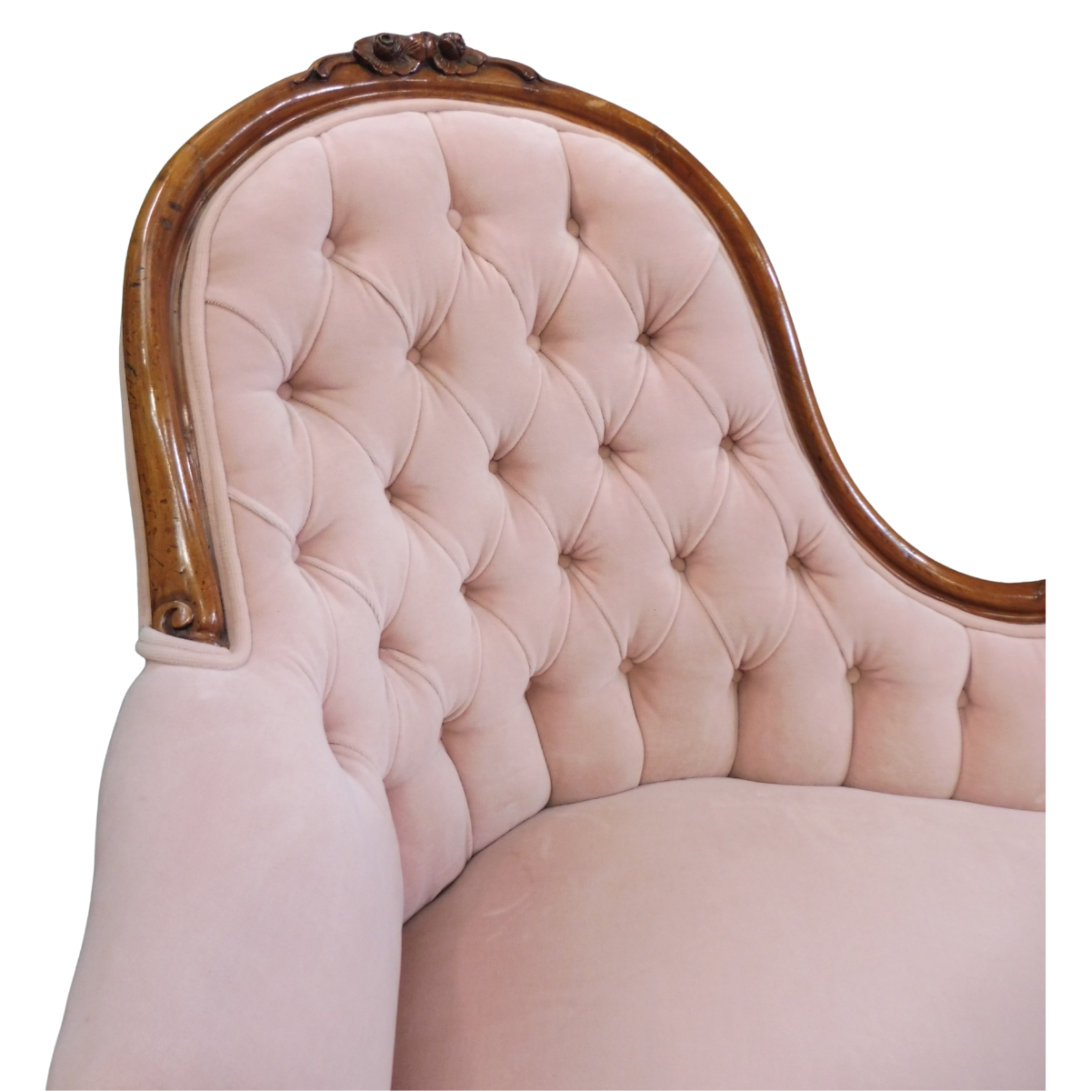 Victorian Chaise Lounge and Gentlemen's Chair