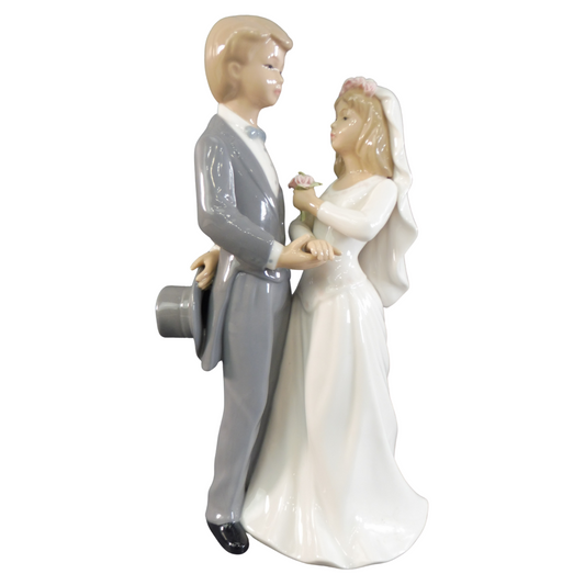 “Wedding Day” Bride and Groom Figurine