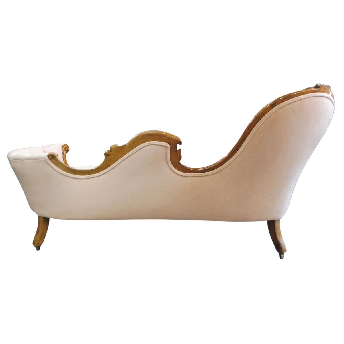 Victorian Chaise Lounge and Gentlemen's Chair