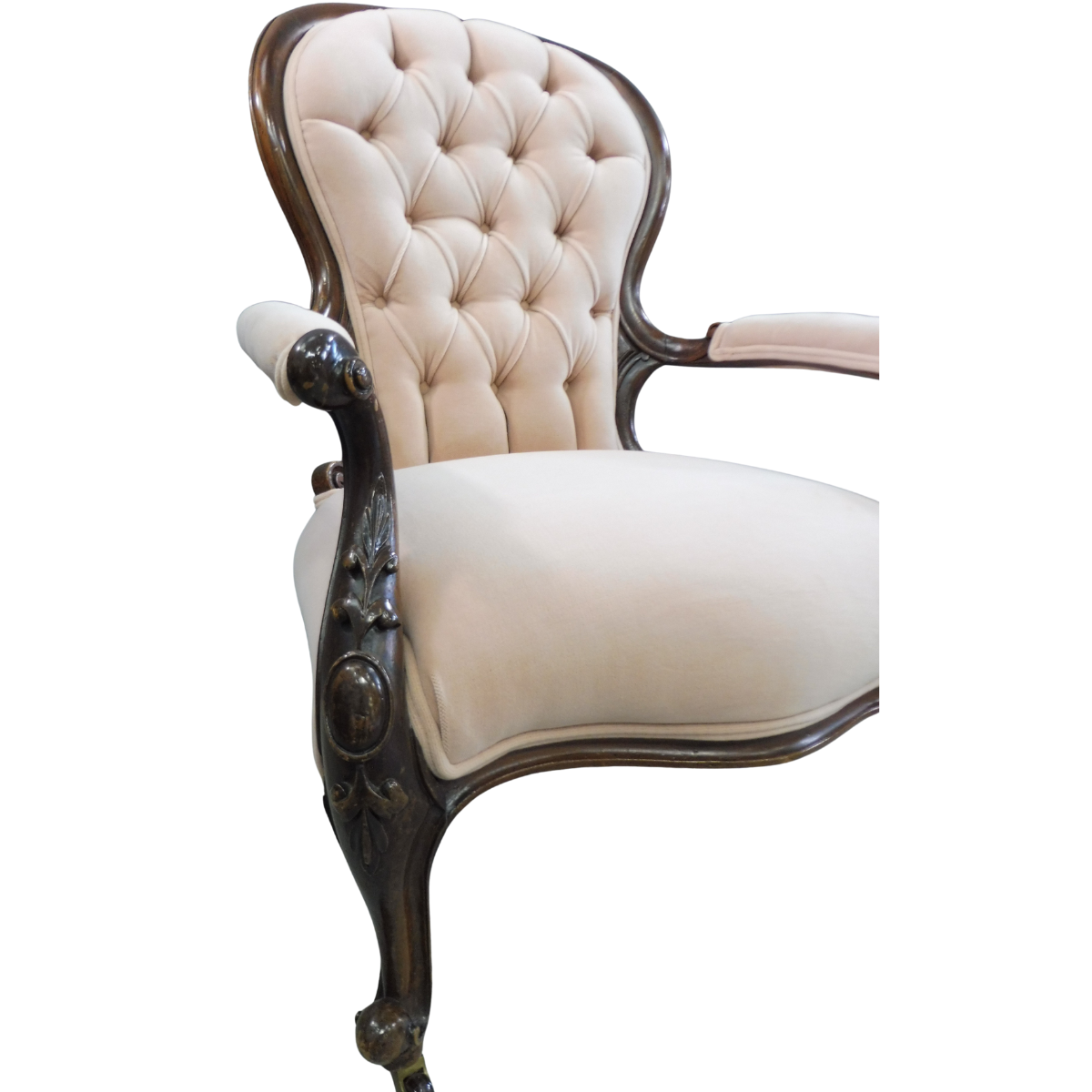 Victorian Chaise Lounge and Gentlemen's Chair