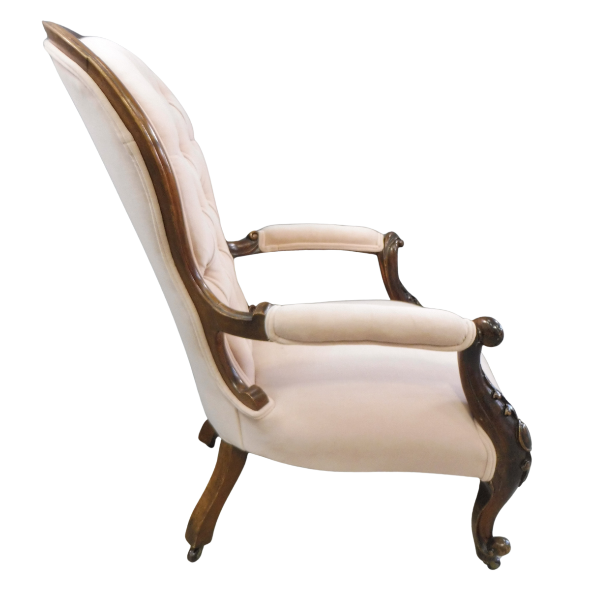 Victorian Chaise Lounge and Gentlemen's Chair