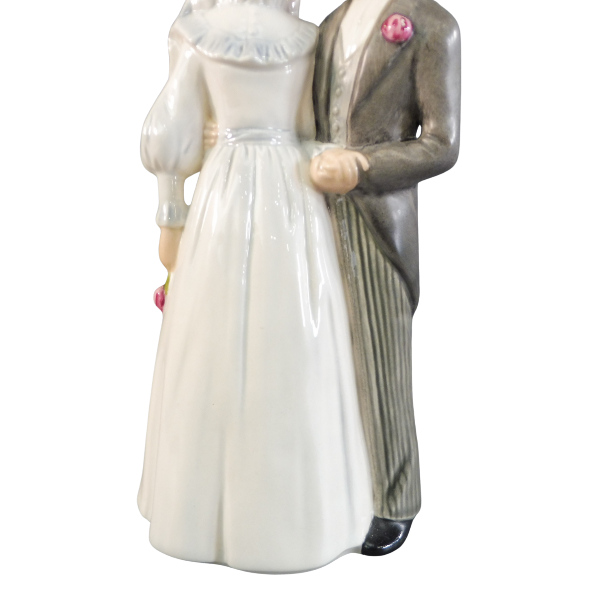 Goebel Art Deco Bride and Groom Porcelain Cake Topper