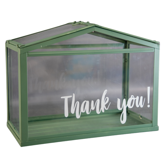 Greenhouse-Style Acrylic Card Box