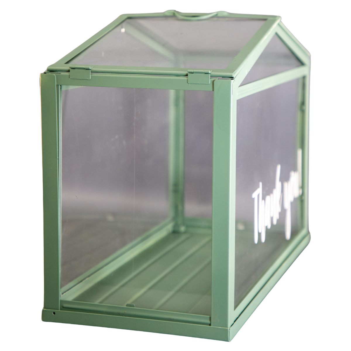 Greenhouse-Style Acrylic Card Box