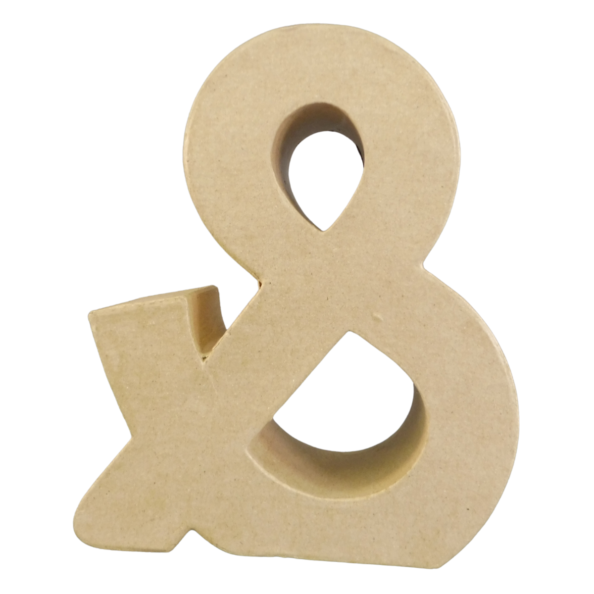 & Symbol Cardboard Sign