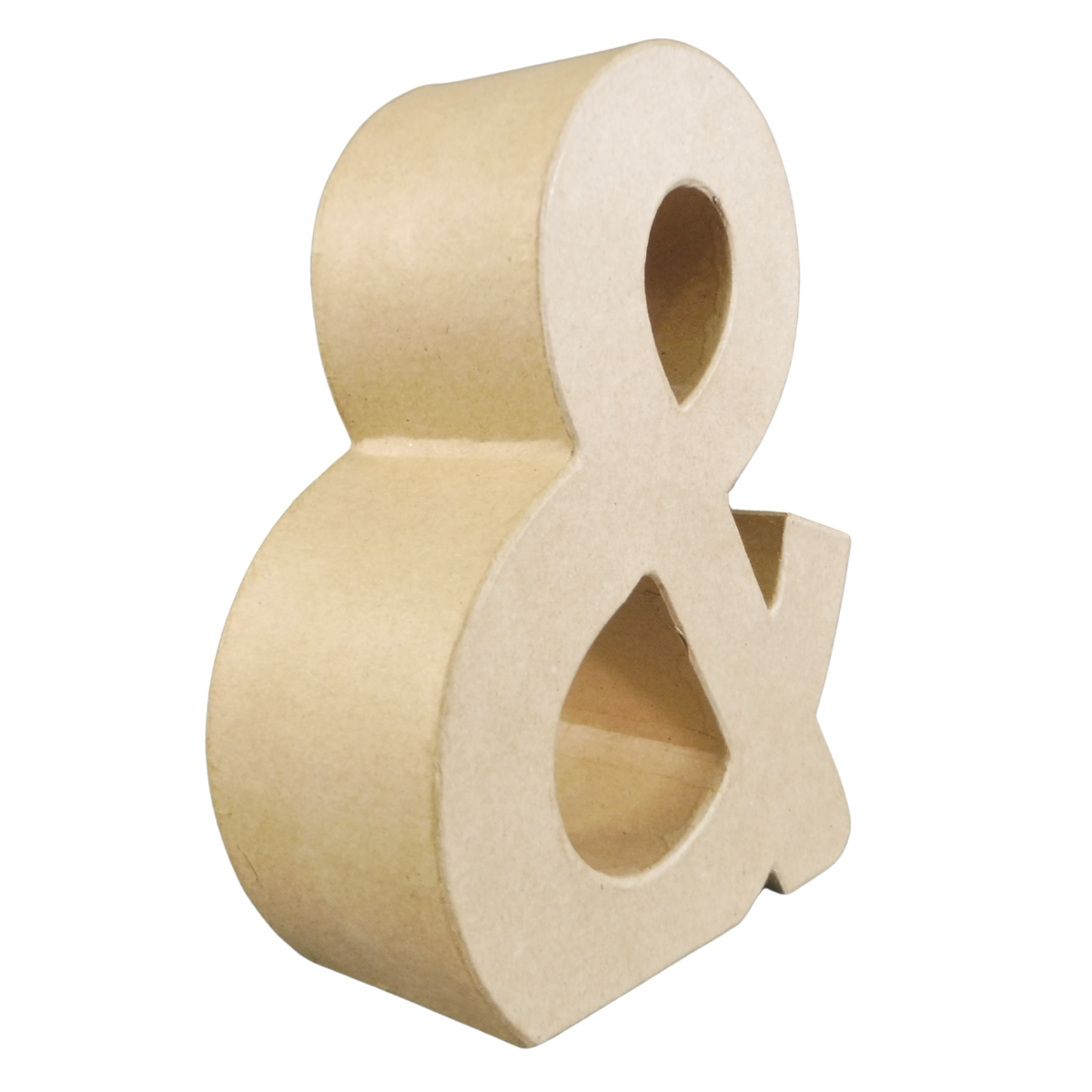& Symbol Cardboard Sign