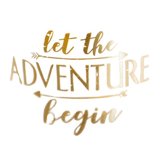"Let the Adventure Begin" Money Jar