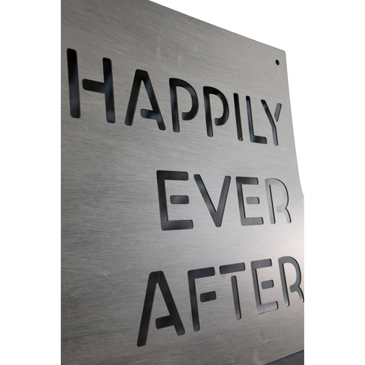 Happily Ever After Hanging Sign