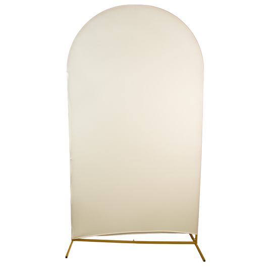 Gold Metal Arch Covers