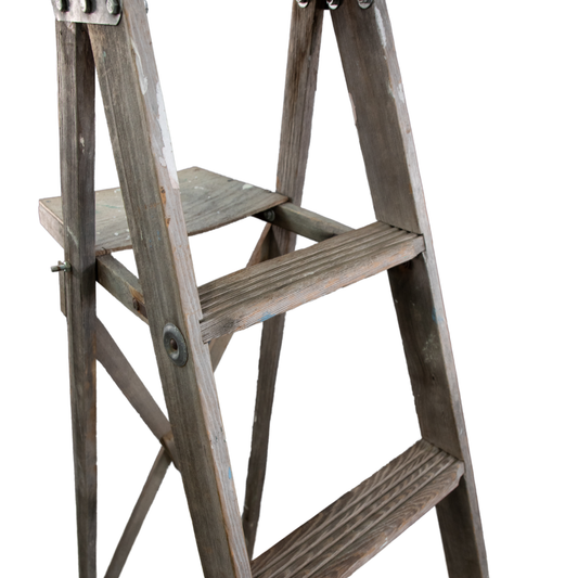 Rustic Wooden Display Ladder