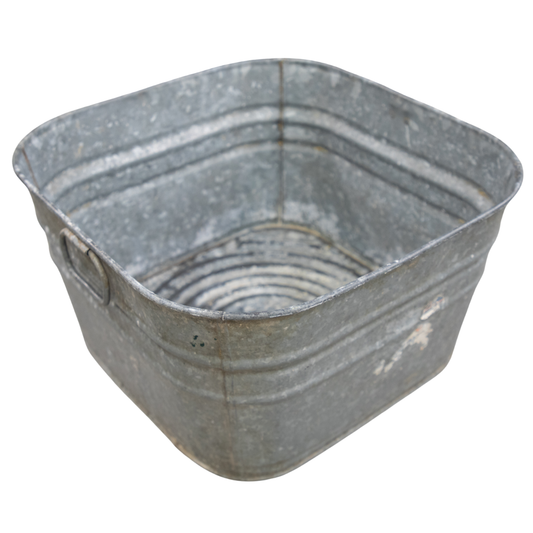 Square Metal Tub