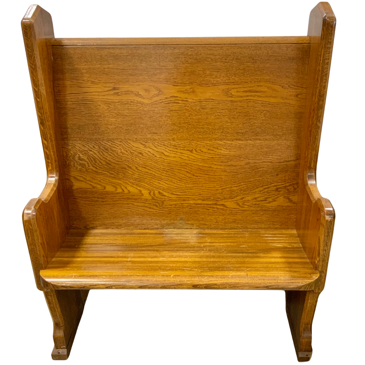 Antique Oak Deacon Bench