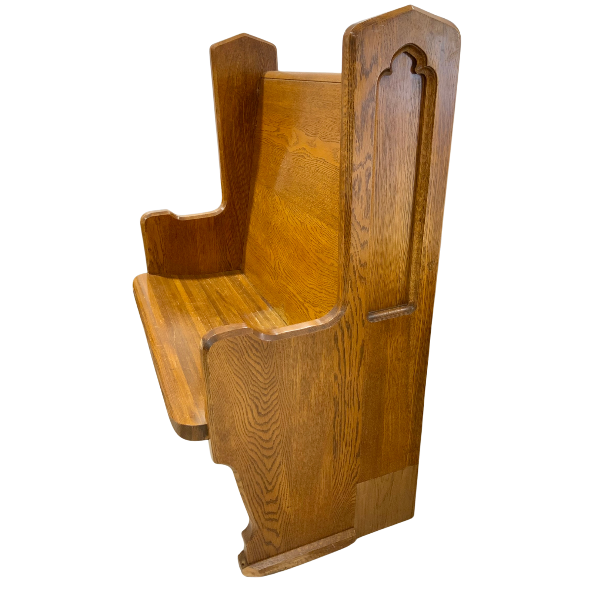 Antique Oak Deacon Bench