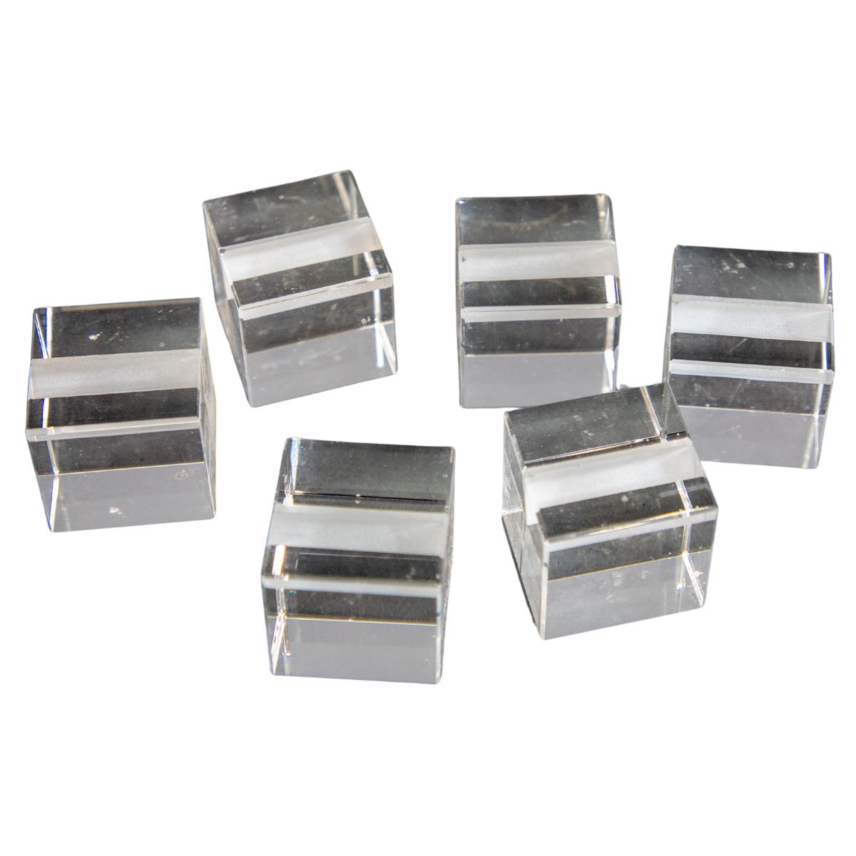 Square Acrylic Place Card Holders