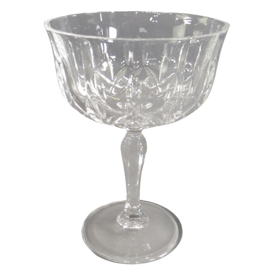 Champagne Saucer Crystal Glasses