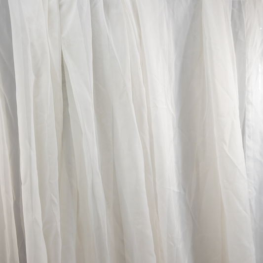 White Drapery Panels