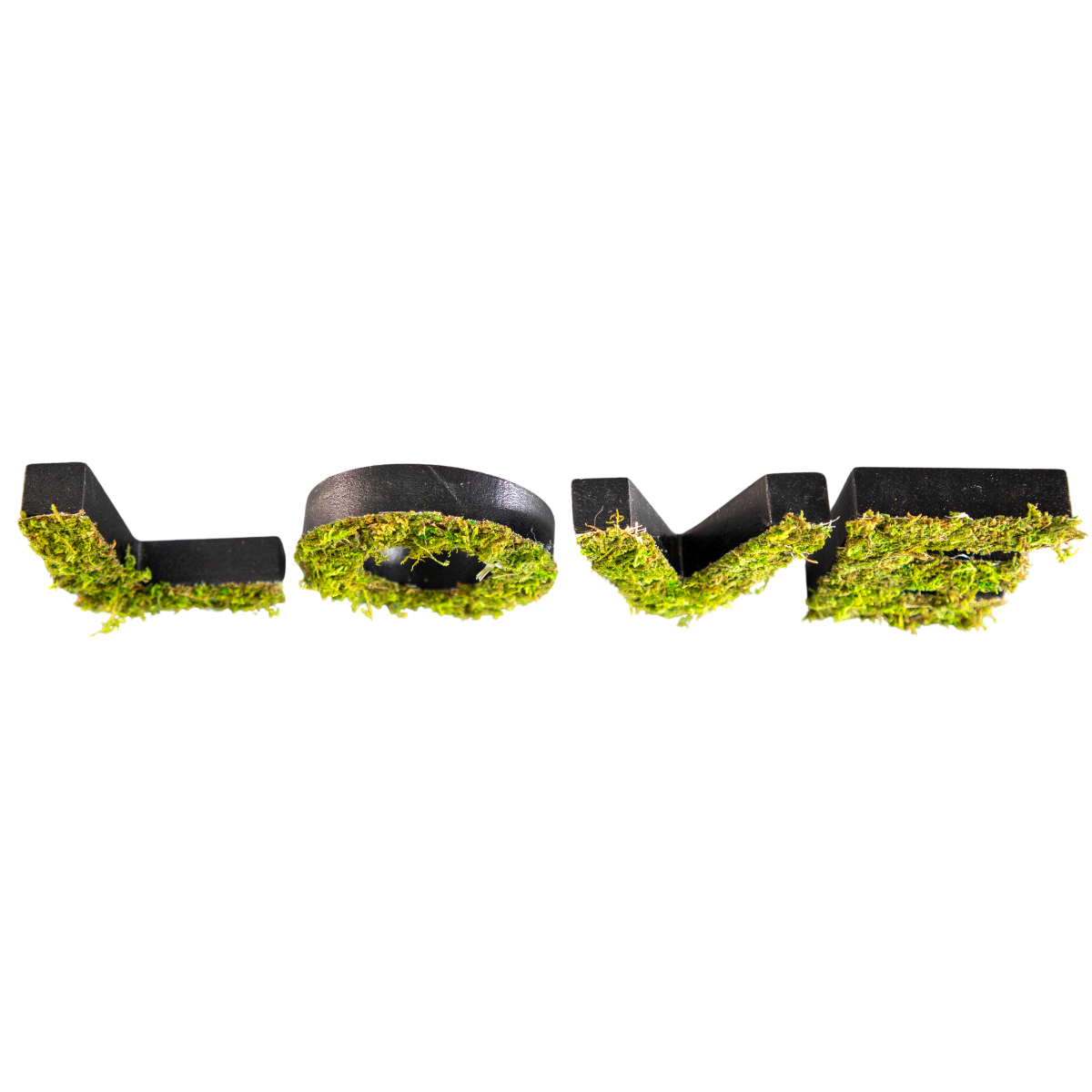 Faux Grass “LOVE” Letters Table Décor