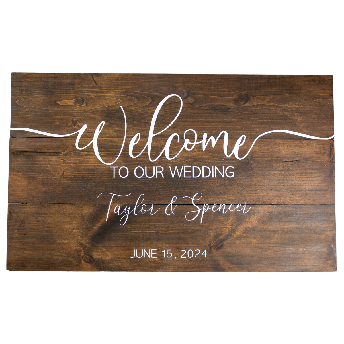 Wooden Customizable Sign