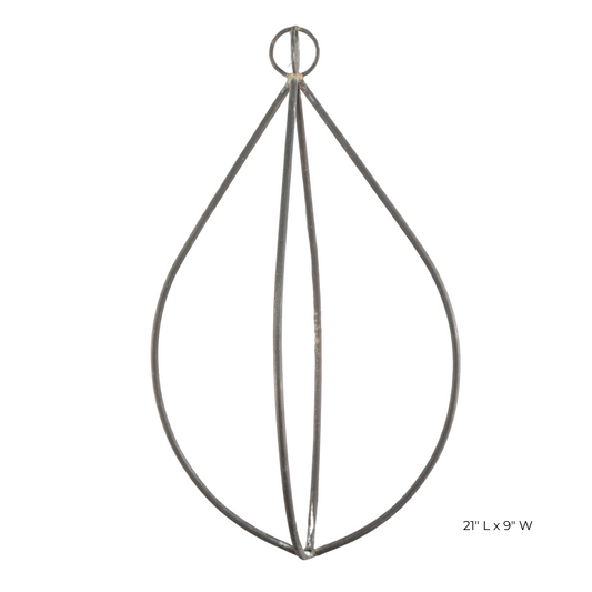 Black Metal Iron Hanging Decor Frames