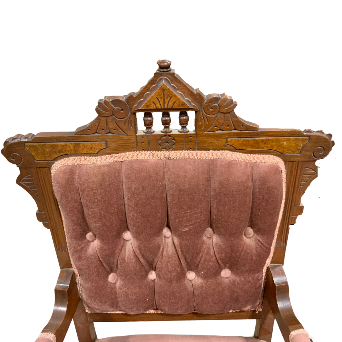 Pair of Eastlake Style Chairs – “Ladies & Gents” Set