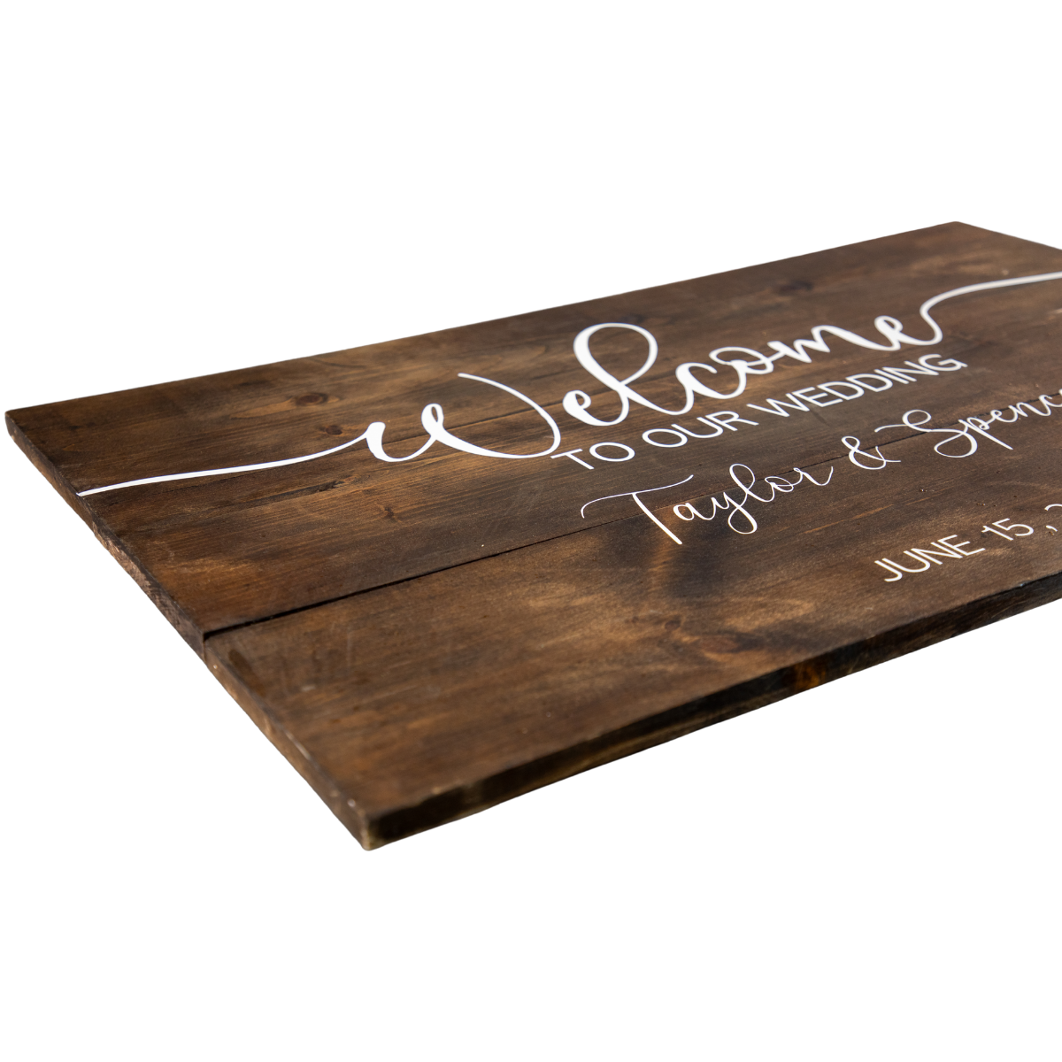 Wooden Customizable Sign