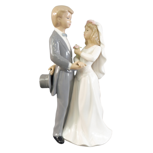 “Wedding Day” Bride and Groom Figurine