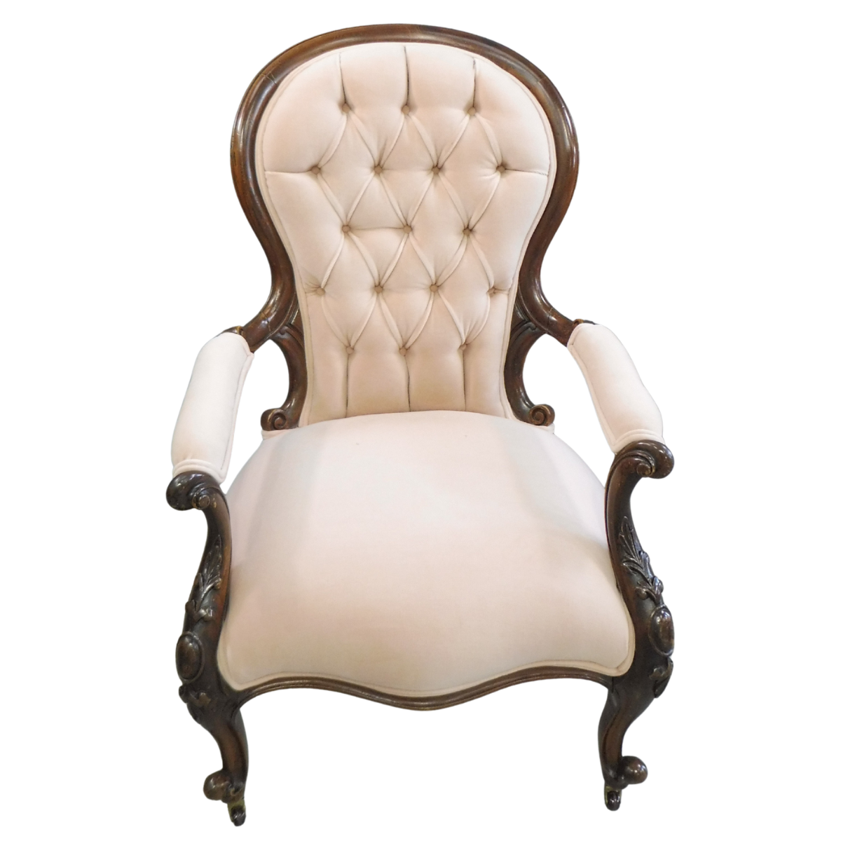Victorian Chaise Lounge and Gentlemen's Chair