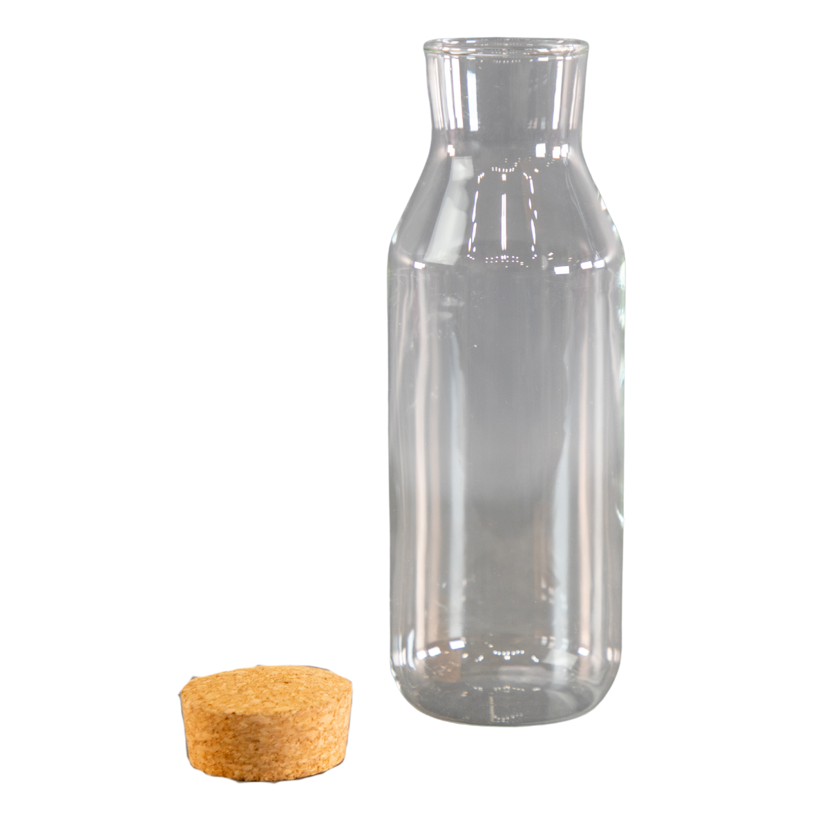 Glass Containers with Cork Lids