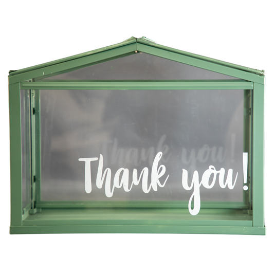 Greenhouse-Style Acrylic Card Box