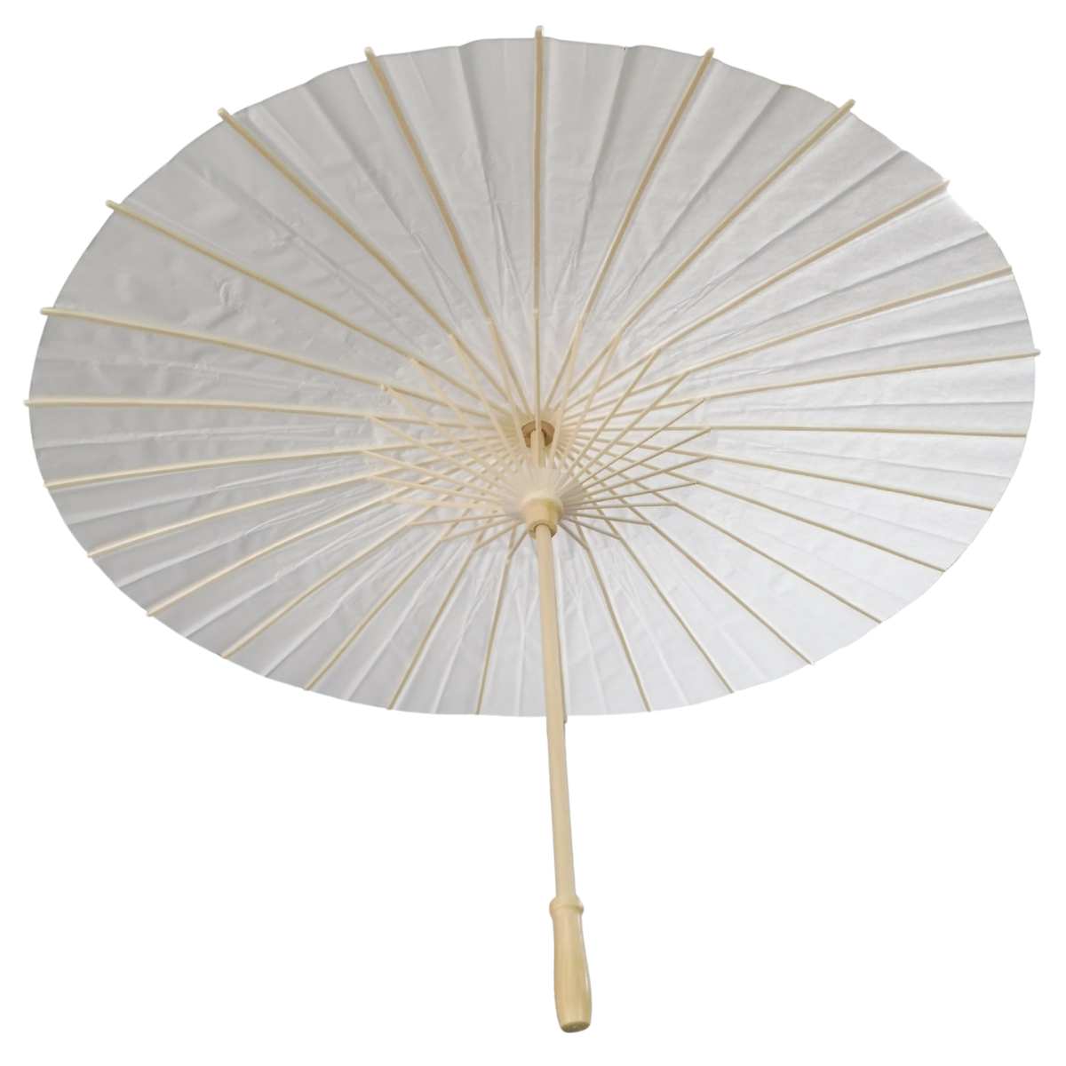 White Paper Parasols / Umbrellas