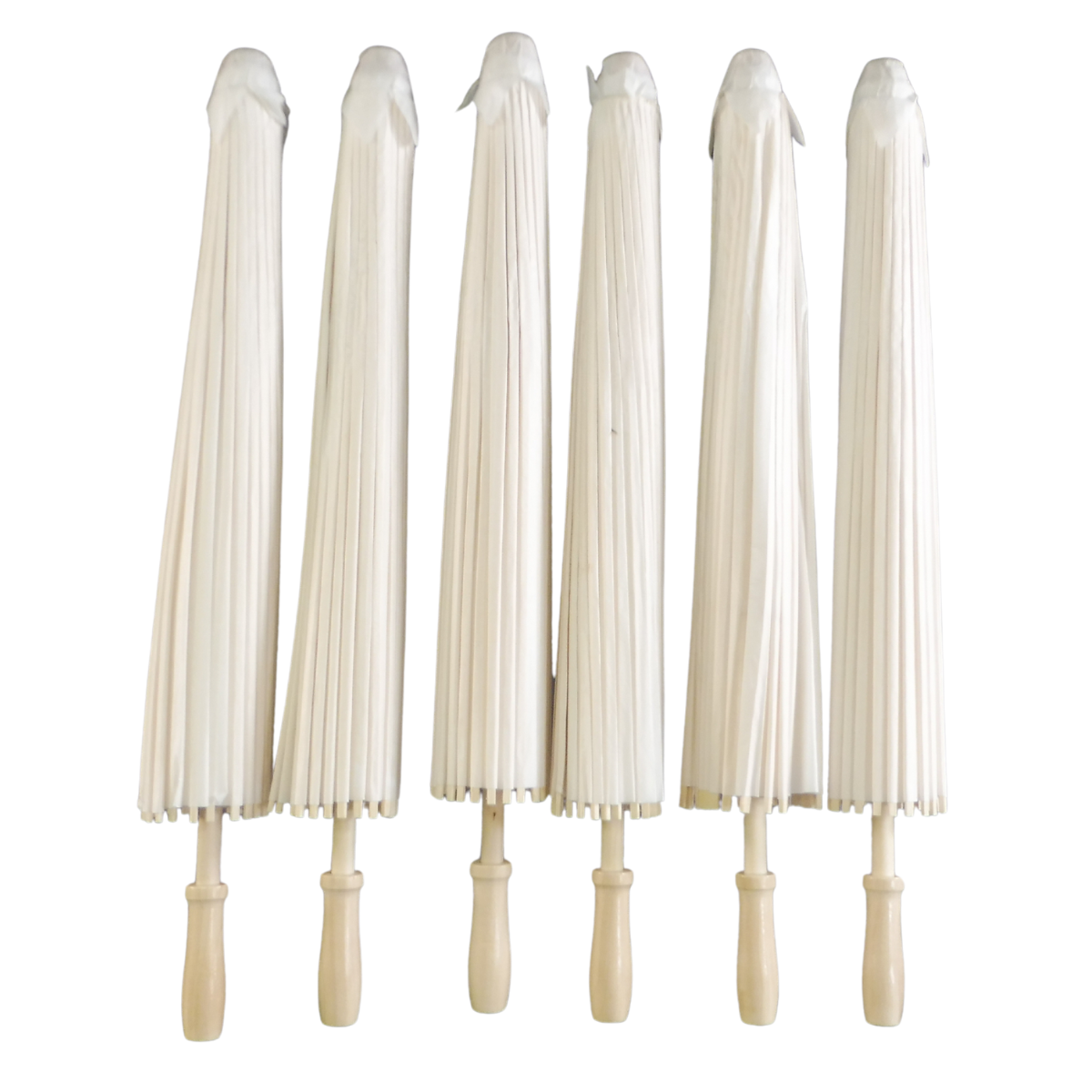 White Paper Parasols / Umbrellas