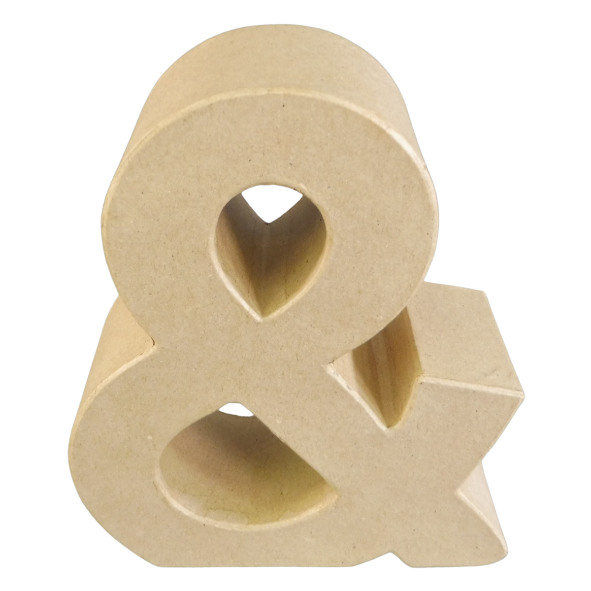 & Symbol Cardboard Sign