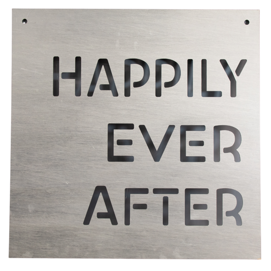Happily Ever After Hanging Sign