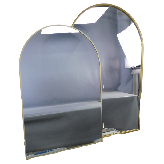 Gold Frame Arch Mirror