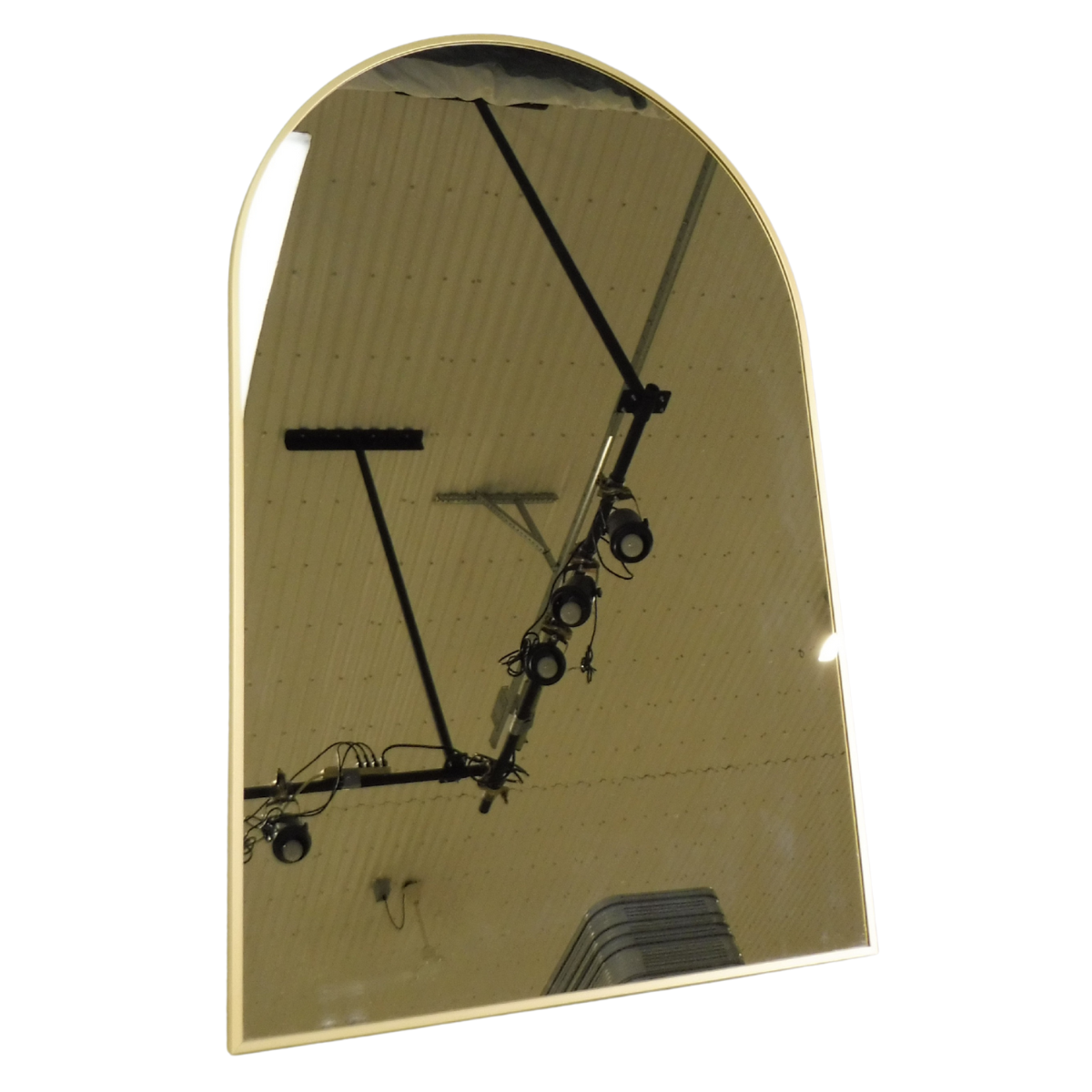 Gold Frame Arch Mirror