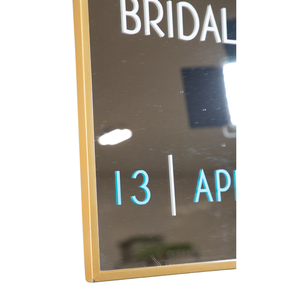 Gold Frame Arch Mirror