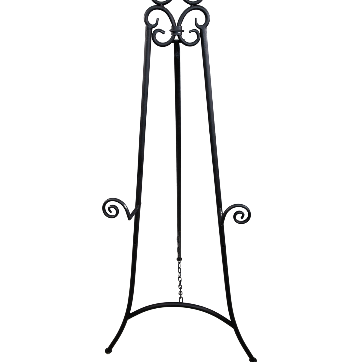 Decorative Scroll Metal Easel