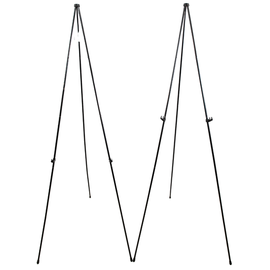Black Adjustable Display Easels – Set of 2