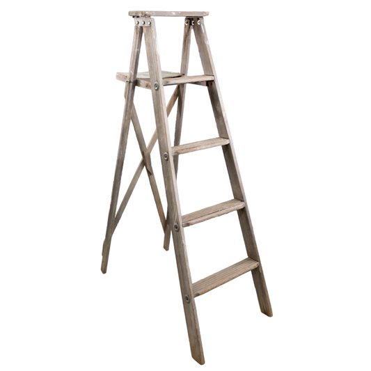 Rustic Wooden Display Ladder