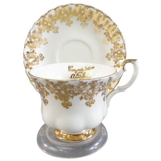 Royal Albert 50th Anniversary Cup and Saucer