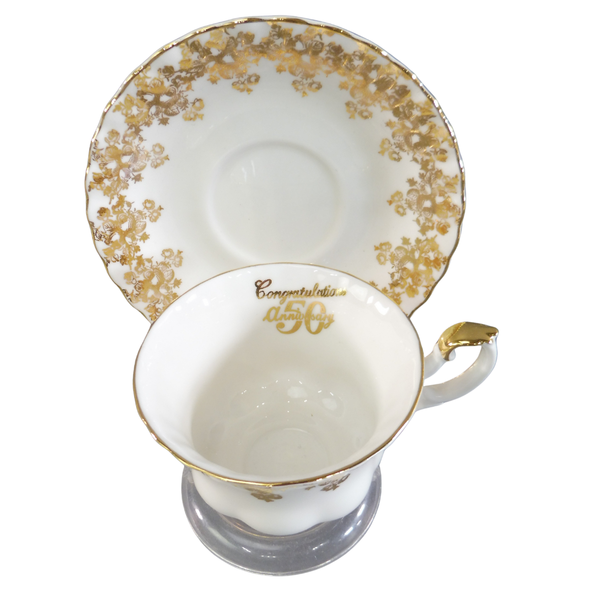 Royal Albert 50th Anniversary Cup and Saucer