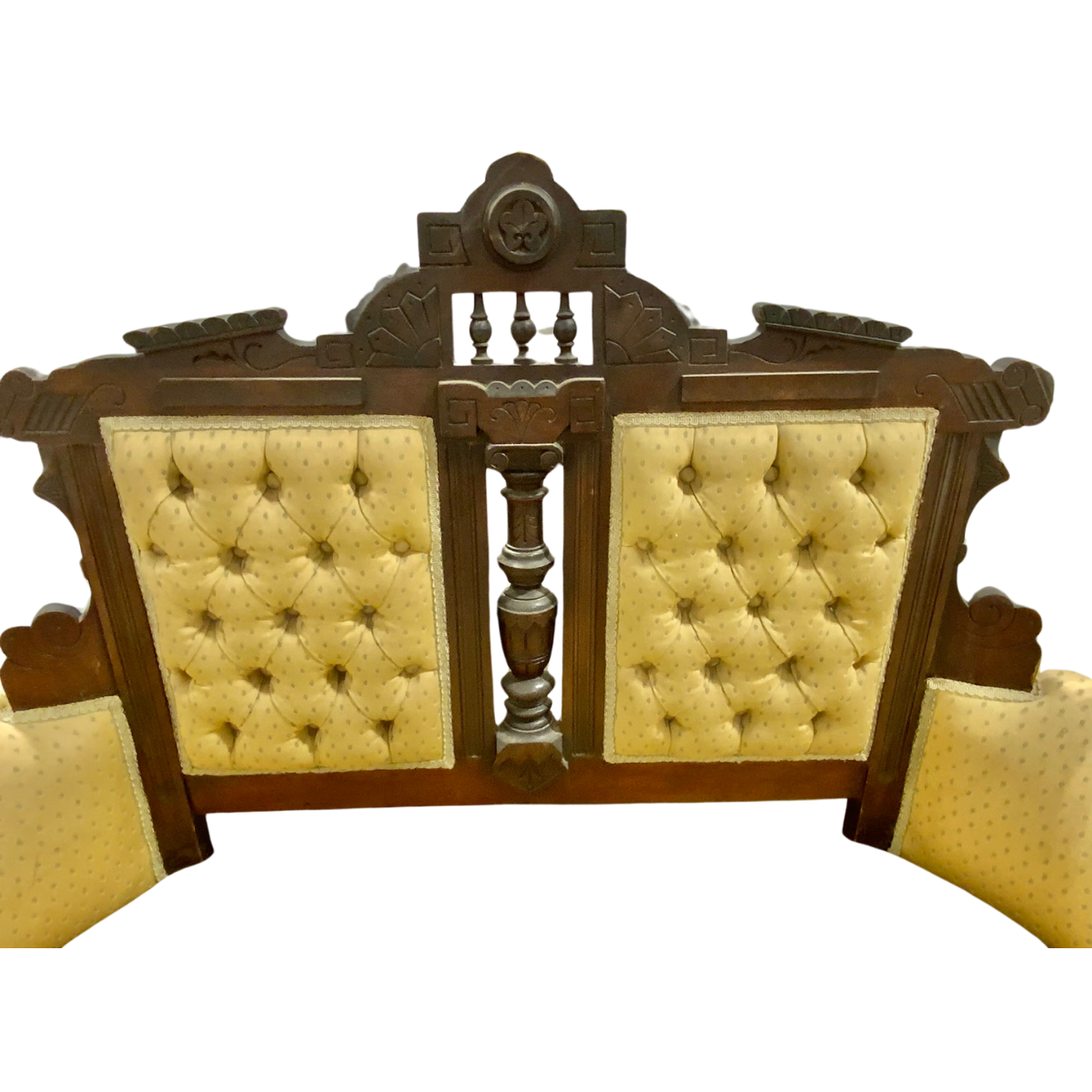 Walnut Eastlake Style Settee