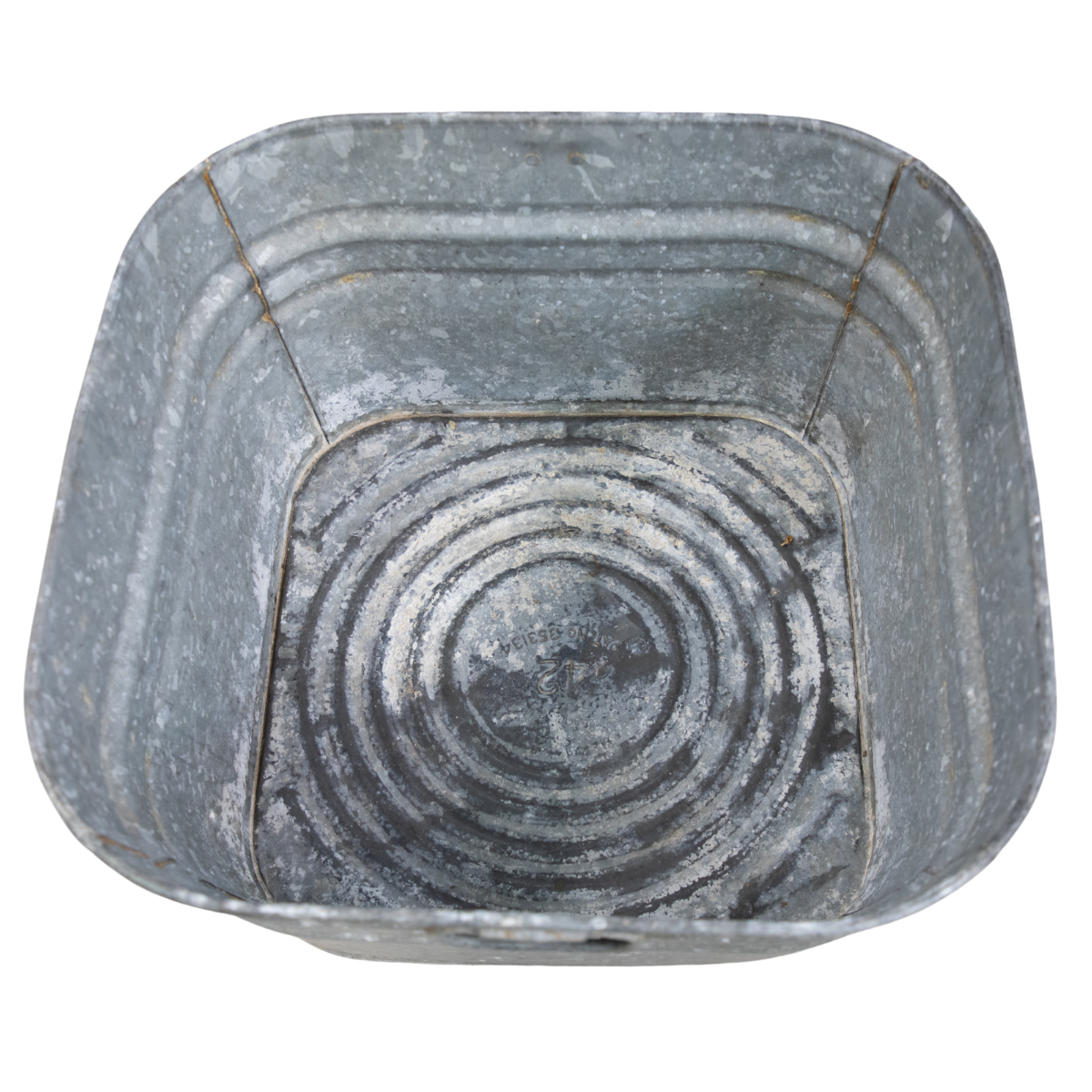 Square Metal Tub