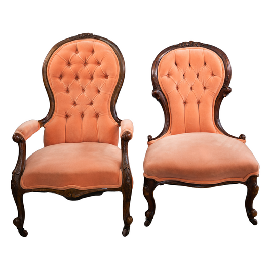 English Ladies & Gentleman Chairs