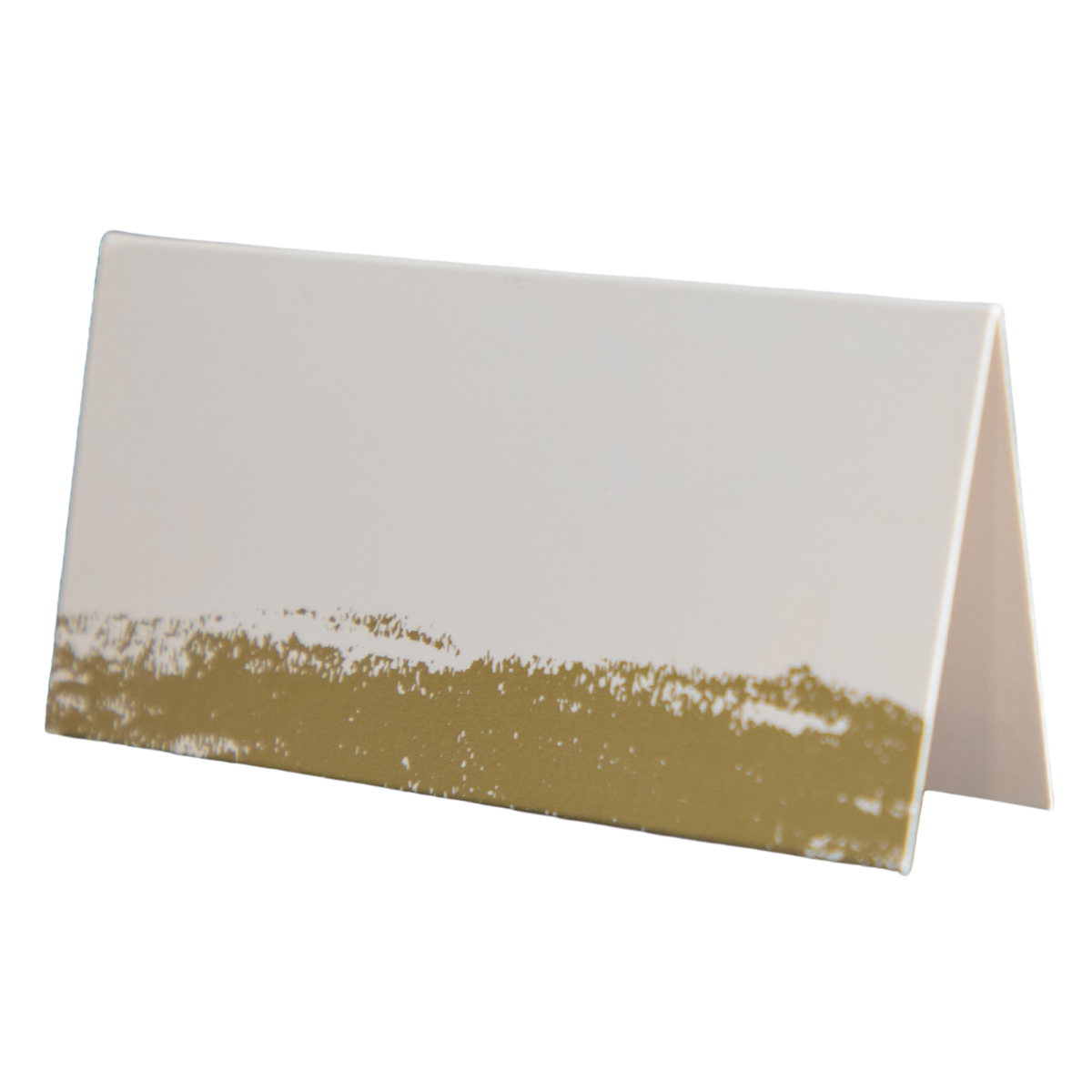 White and Gold Place Cards