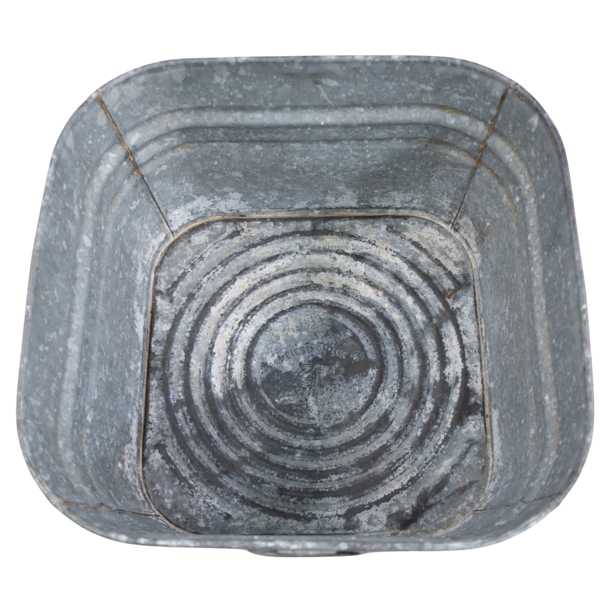 Square Metal Tub
