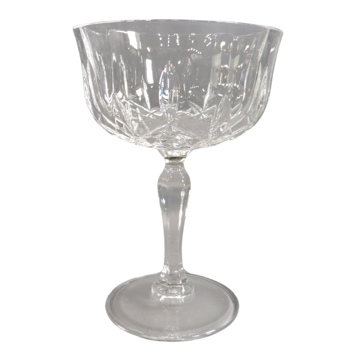 Champagne Saucer Crystal Glasses
