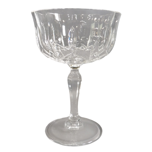 Champagne Saucer Crystal Glasses