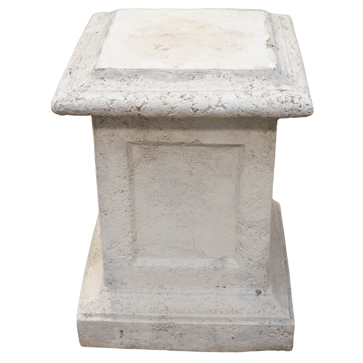 Artificial Cement Pedestal – Panelled Square Column Base